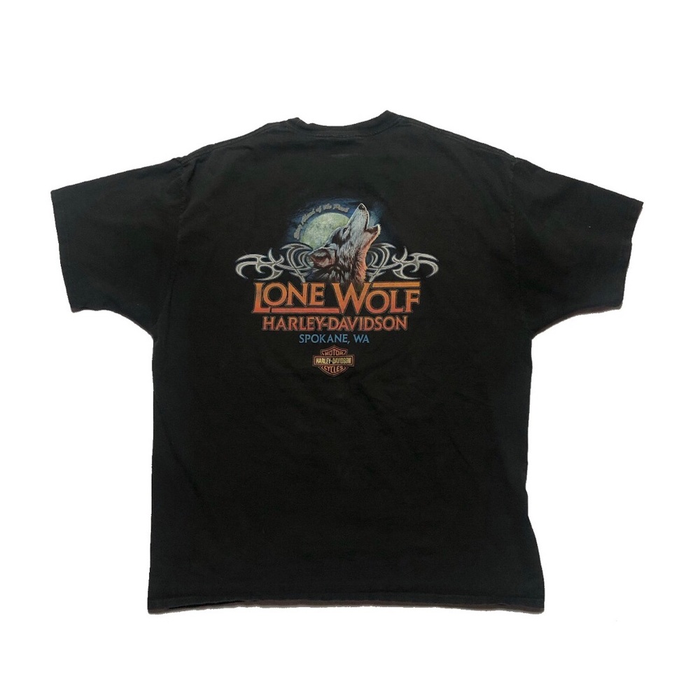 Lone Wolf Harley Davidson tee